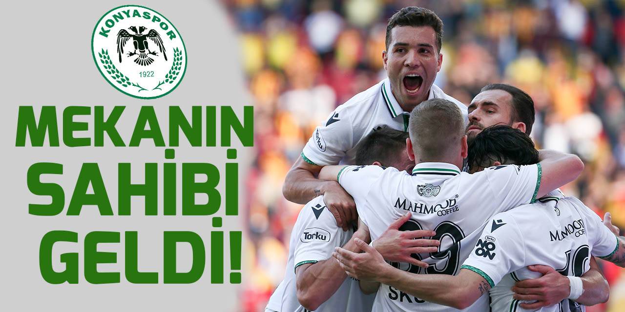 Mekanın sahibi geldi