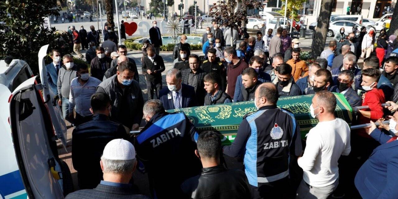 Kalp krizi geçiren cenaze hizmetleri memuruna son veda