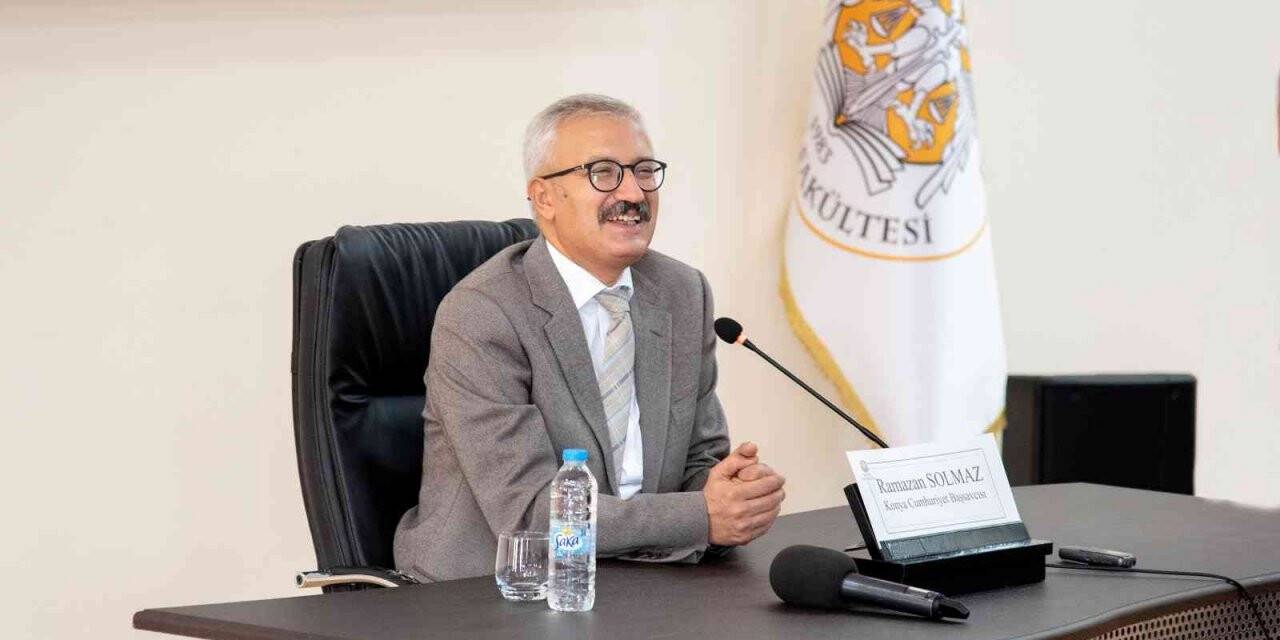 Cumhuriyet Başsavcısı Solmaz, Selçuk Üniversitesi öğrencileriyle buluştu