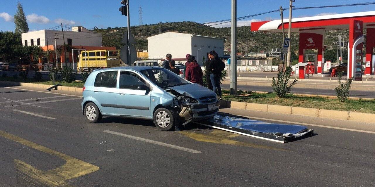 Fırtına kazaya neden oldu