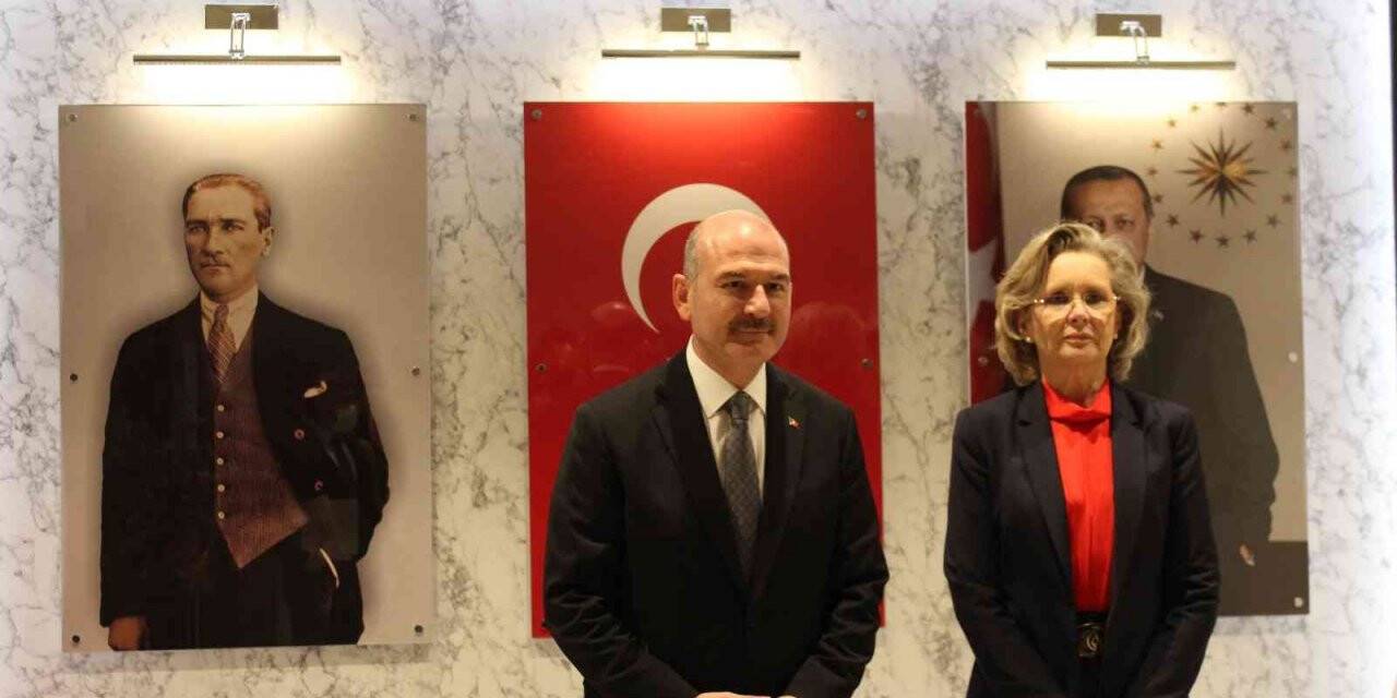 Bakan Soylu, AGİTPA Başkanı Cederfelt ile bir araya geldi