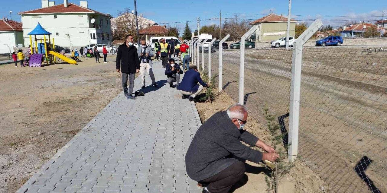 Kulu’da Milli Ağaçlandırma Günü’nde fidanlar toprakla buluştu