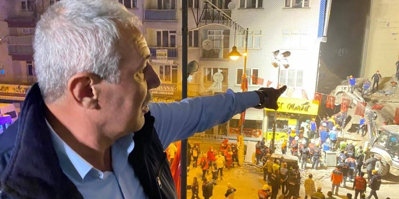 Enkazdan sağ çıkan vatandaş, dehşet anlarını anlattı
