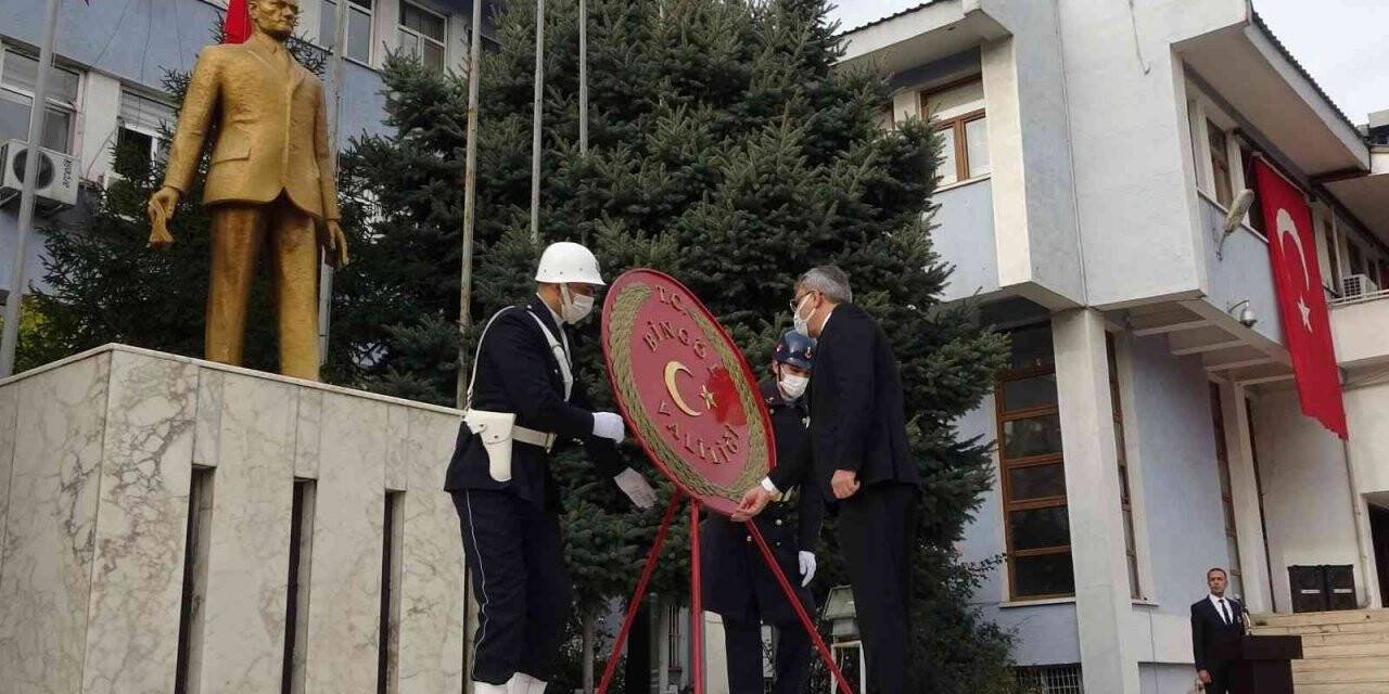 Bingöl’de 10 Kasım Atatürk’ü Anma Günü programı