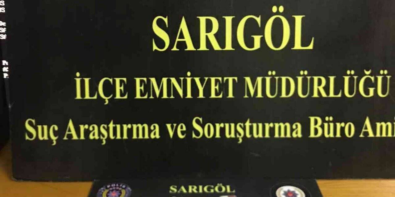 Sarıgöl’de emniyet ekipleri çok sayıda uyuşturucu madde ele geçirdi