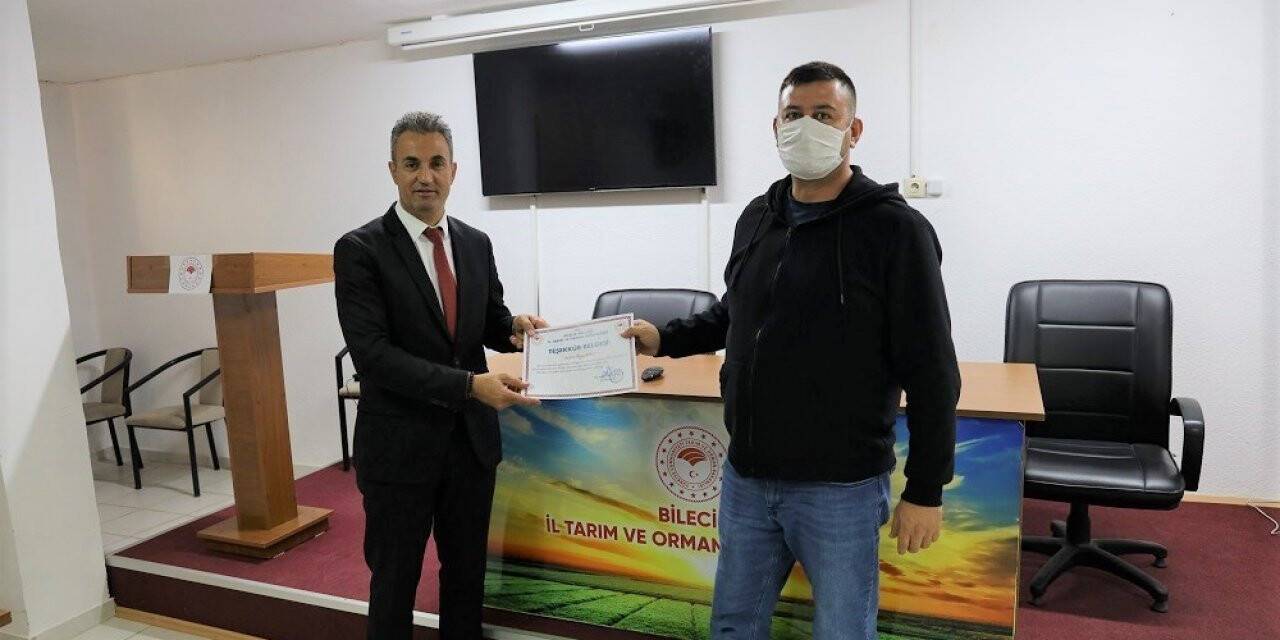 Bilecik Tarım ve Orman İl Müdürlüğü’nde ’Ayın Çalışanı’ uygulaması