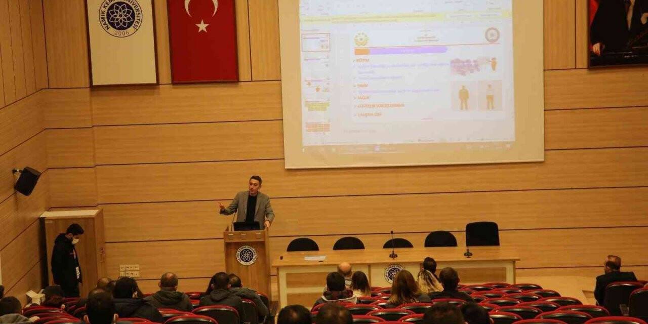 Özel güvenliklere emniyet eğitimi