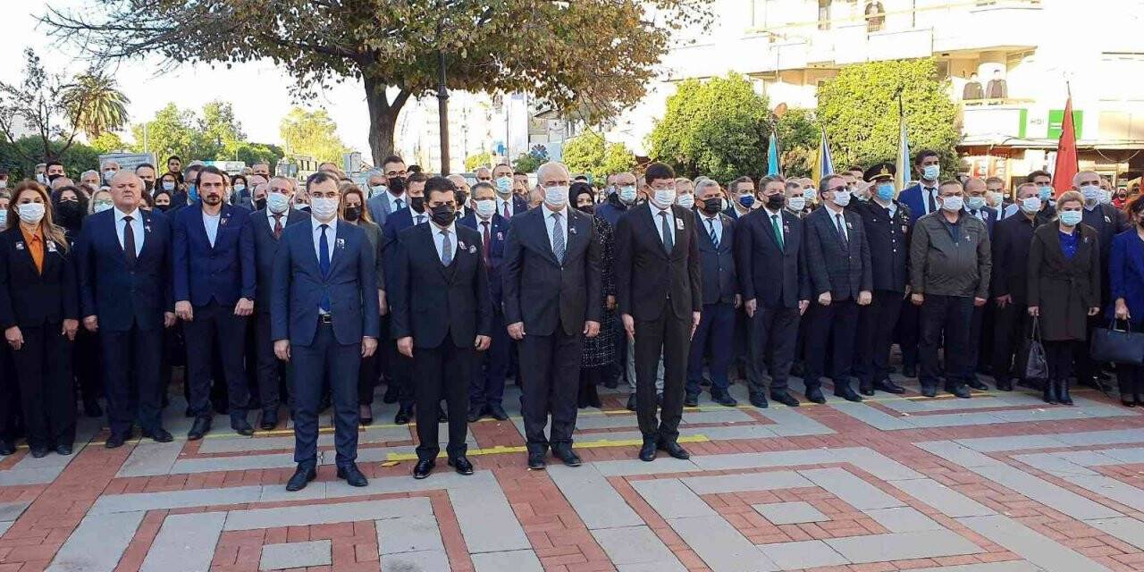 Atatürk, vefatının 83’üncü yılında Nazilli’de de anıldı
