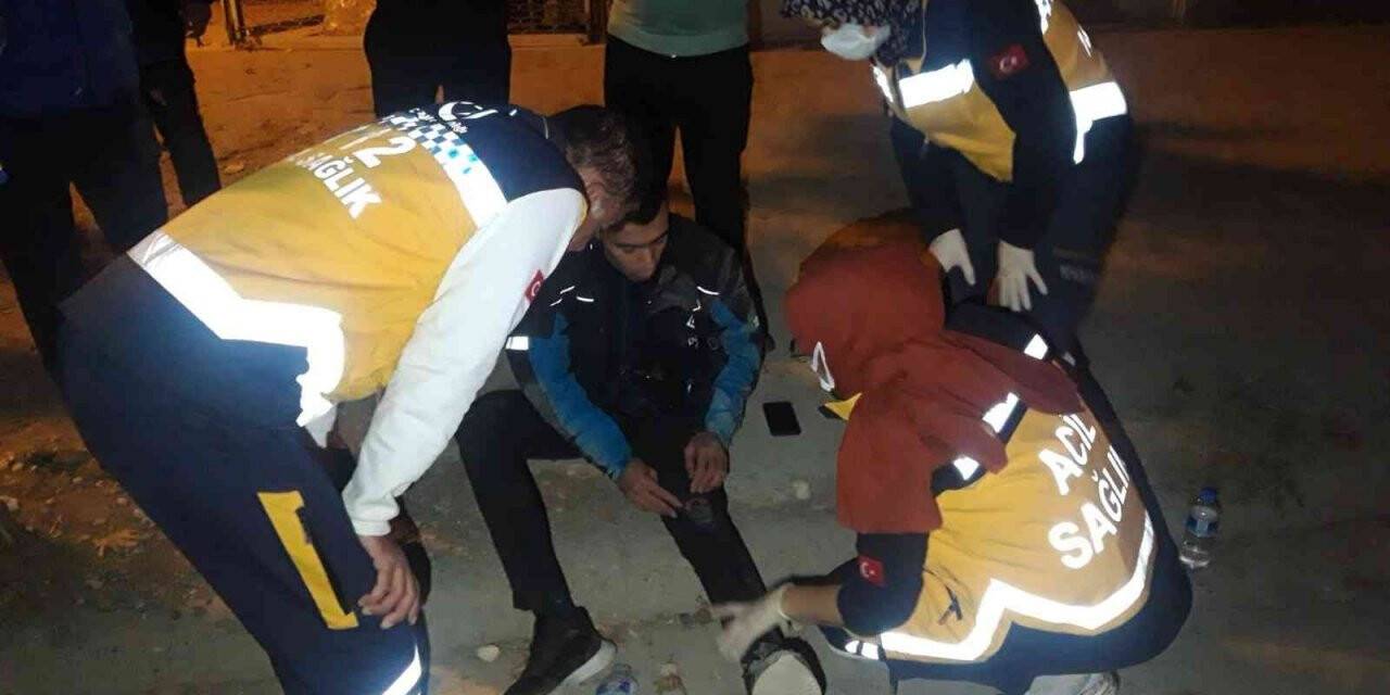 Adıyaman’da motosiklet devrildi: 2 yaralı