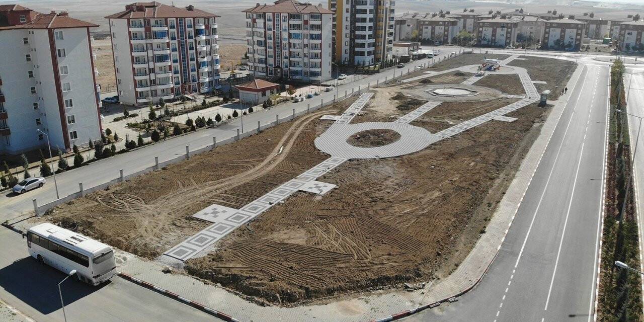 Karaman’da yeni park çalışması