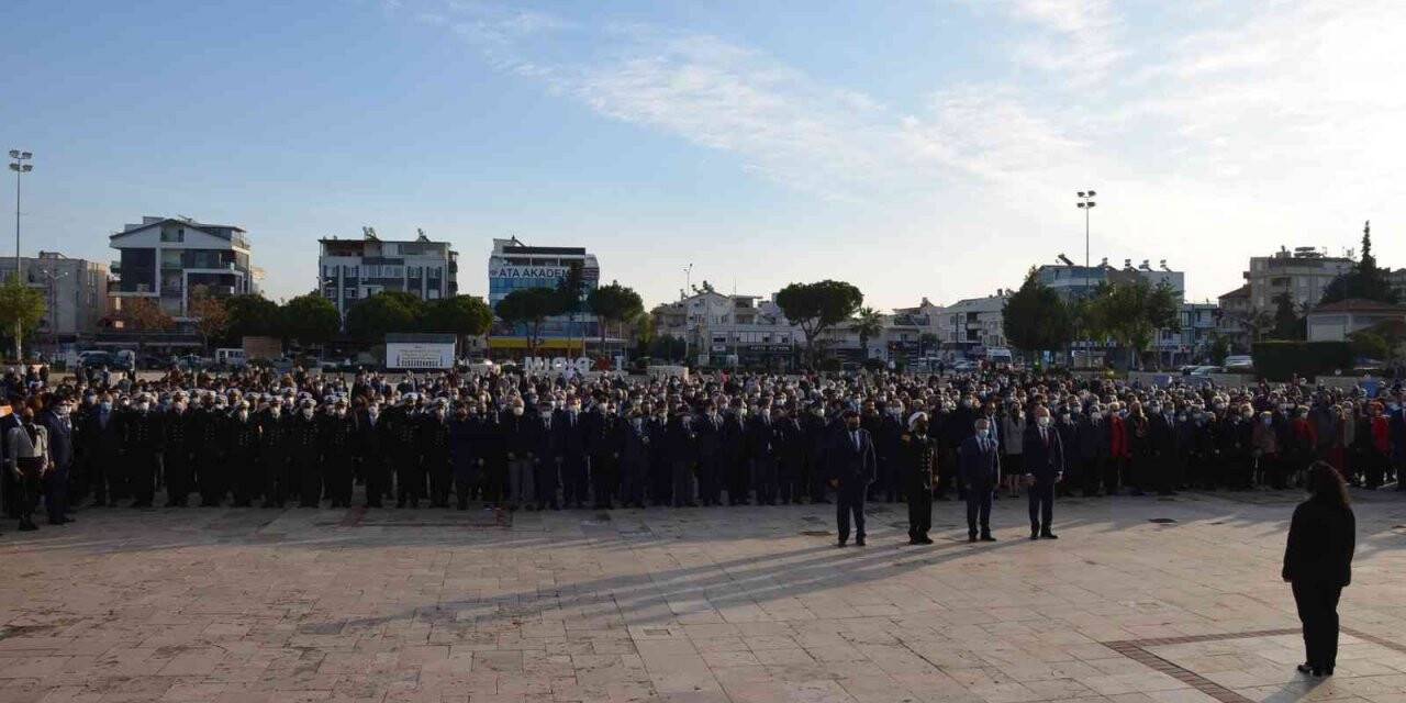 Atatürk, Didim’de düzenlenen törenle anıldı