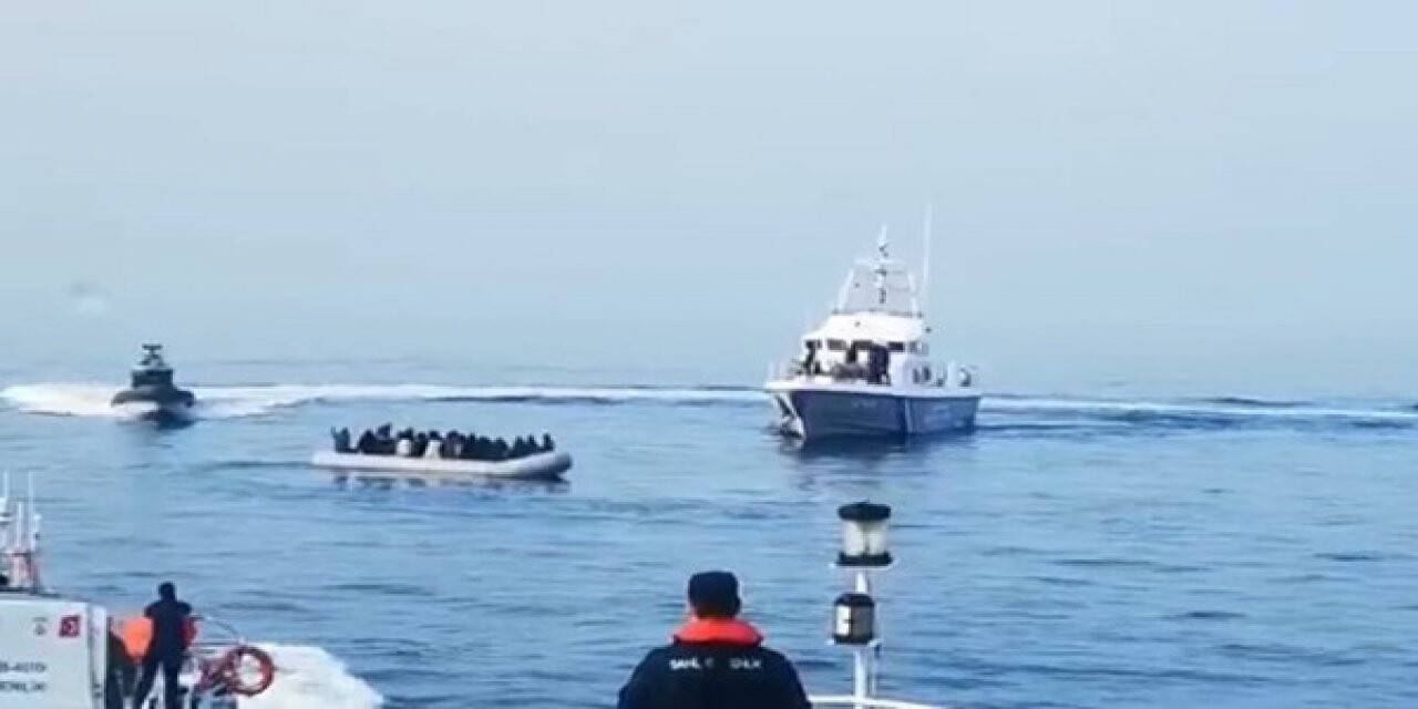 Sahil Güvenlik Komutanlığı’ndan Yunanistan’ın iddialarına videolu yanıt