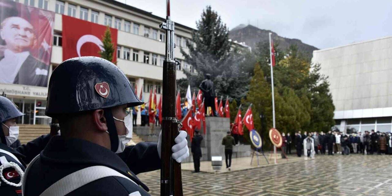 Gazi Mustafa Kemal Atatürk vefatının 83. yılında Gümüşhane’de anıldı