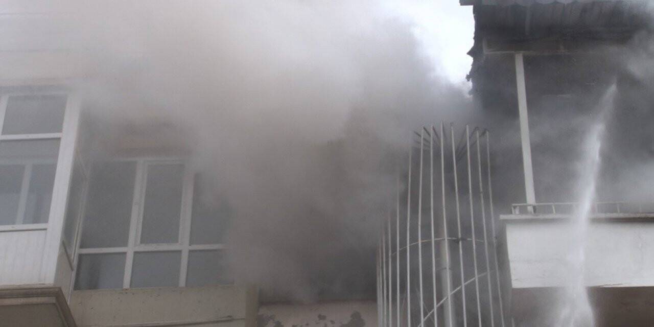 Şanlıurfa’da otelde yangın paniği