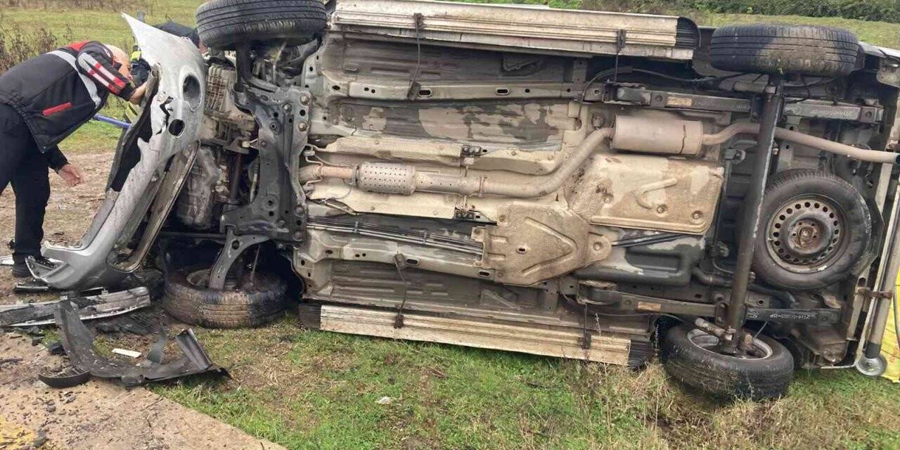 Samsun’da trafik kazası: 1 ölü, 4 yaralı