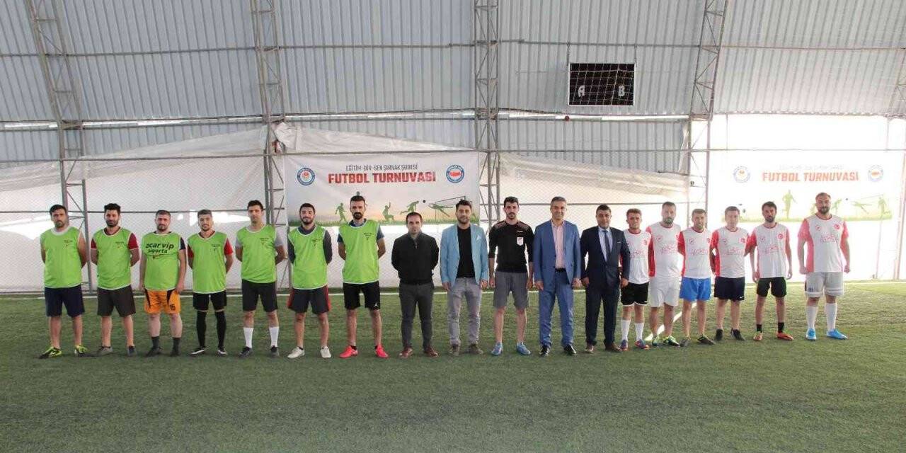 Eğitim Bir-Sen tarafından futbol turnuvası düzendi