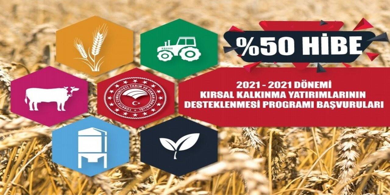 Kırsal kalkınma yatırımlarının desteklenmesi programında 15. etap başvuruları başladı