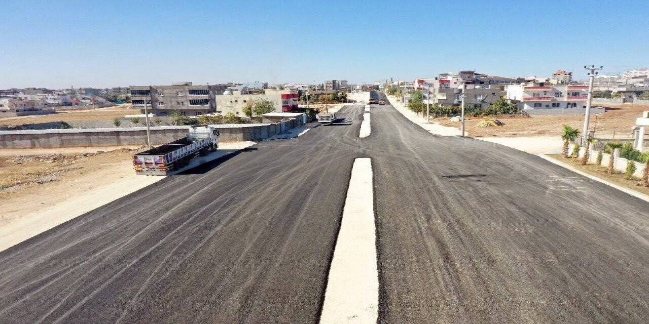 Mardin Büyükşehir Belediyesi dört bir yanda asfaltlama çalışmalarını sürdürüyor