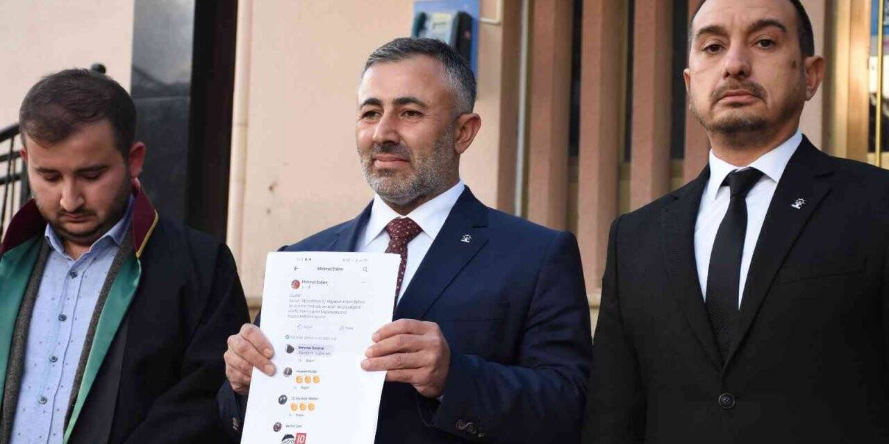 AK Parti’den Cumhurbaşkanı’nı hedef gösteren gazeteci hakkında suç duyurusu