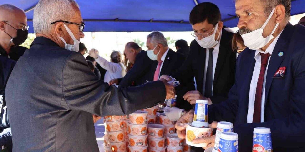 Nazilli’de Atatürk için 5 bin kişilik pilav hayrı yapıldı