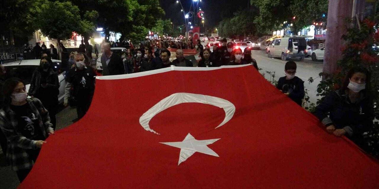 Hatay’da Ata’ya Saygı Yürüyüşü