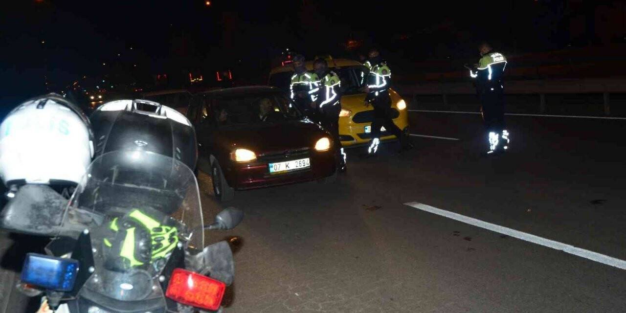 Antalya’da trafik denetimleri