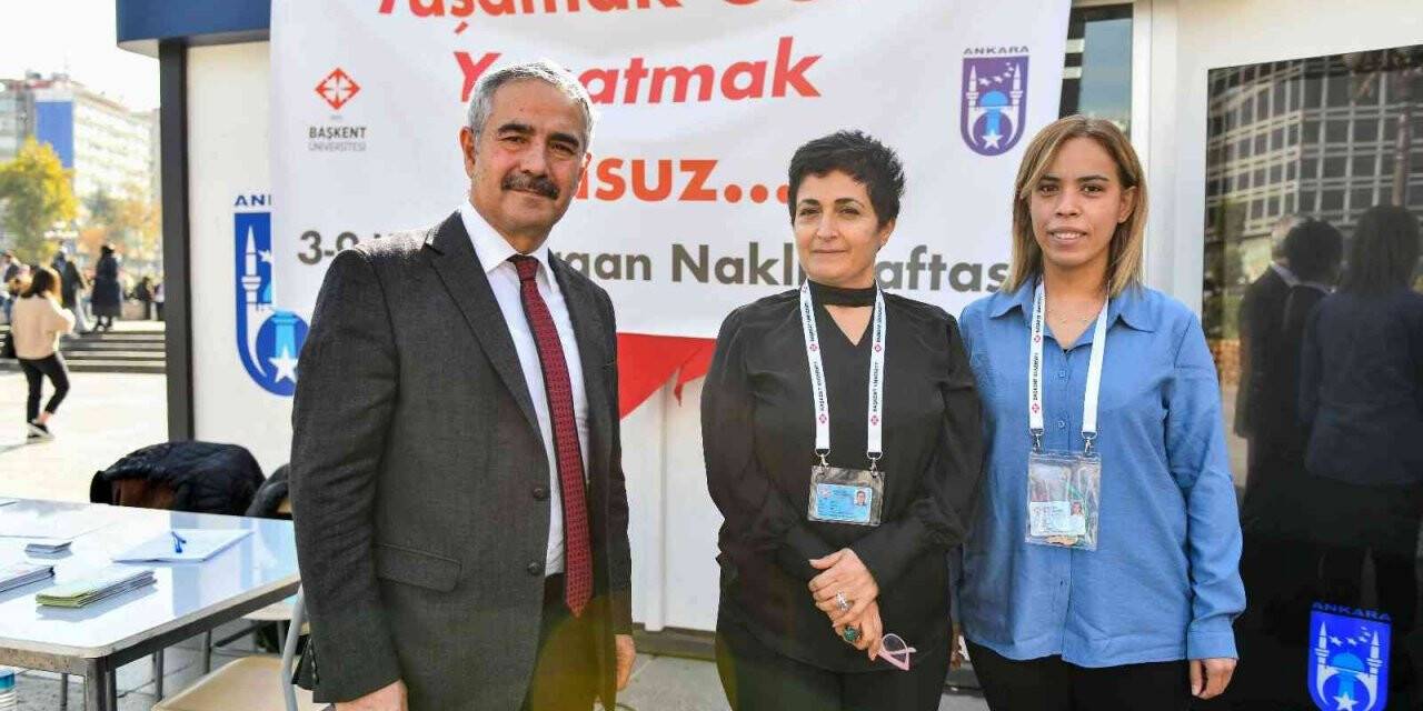 Ankara’da organ bağışı kampanyasına 125 vatandaş katıldı