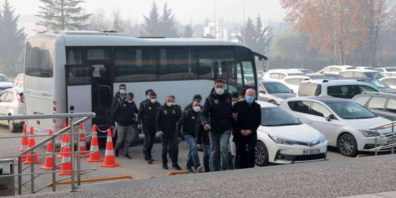 Bolu’da FETÖ şüphelisi 8 kişi adliyeye sevk edildi