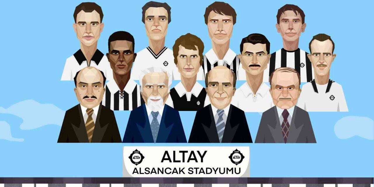 Altay’dan efsanelere saygı