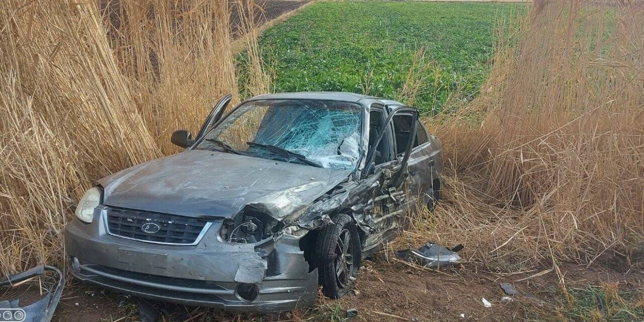 Otomobiller çarpıştı: 2 yaralı