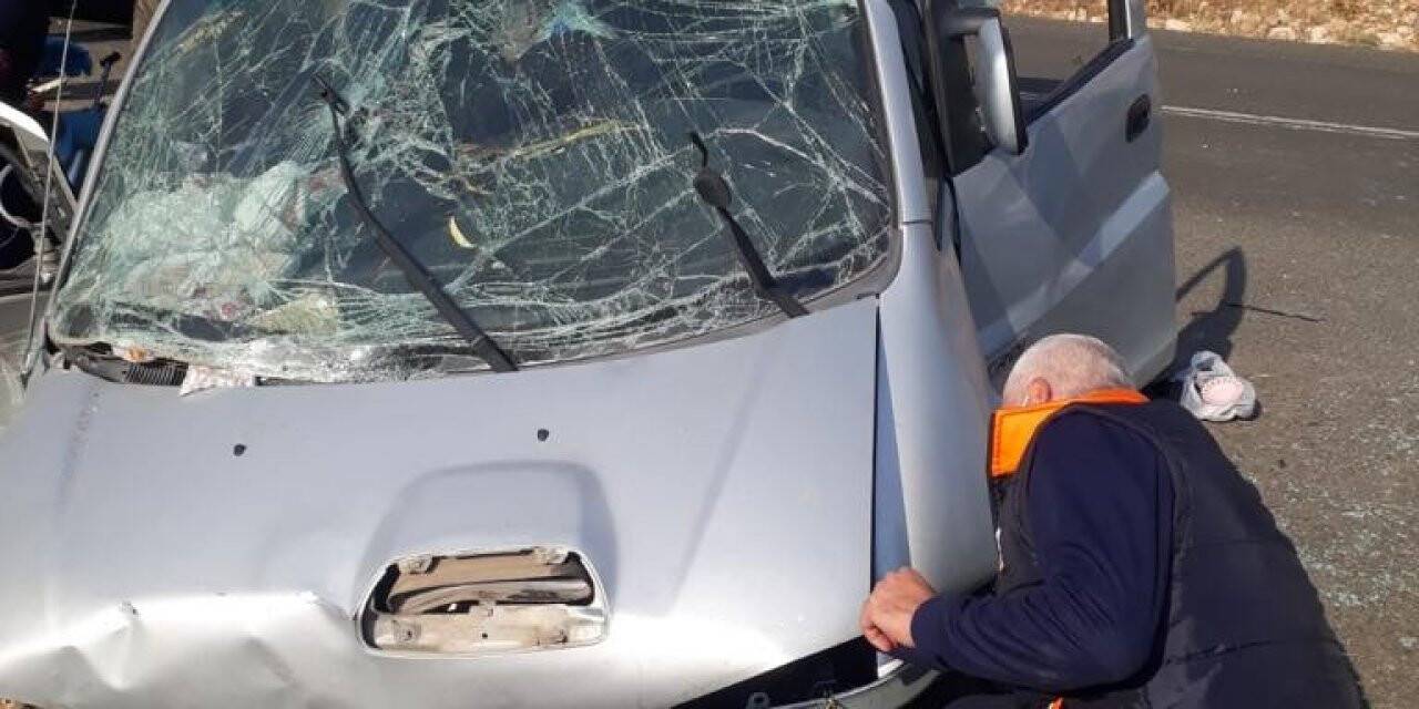Mardin’de trafik kazası: 9 yaralı