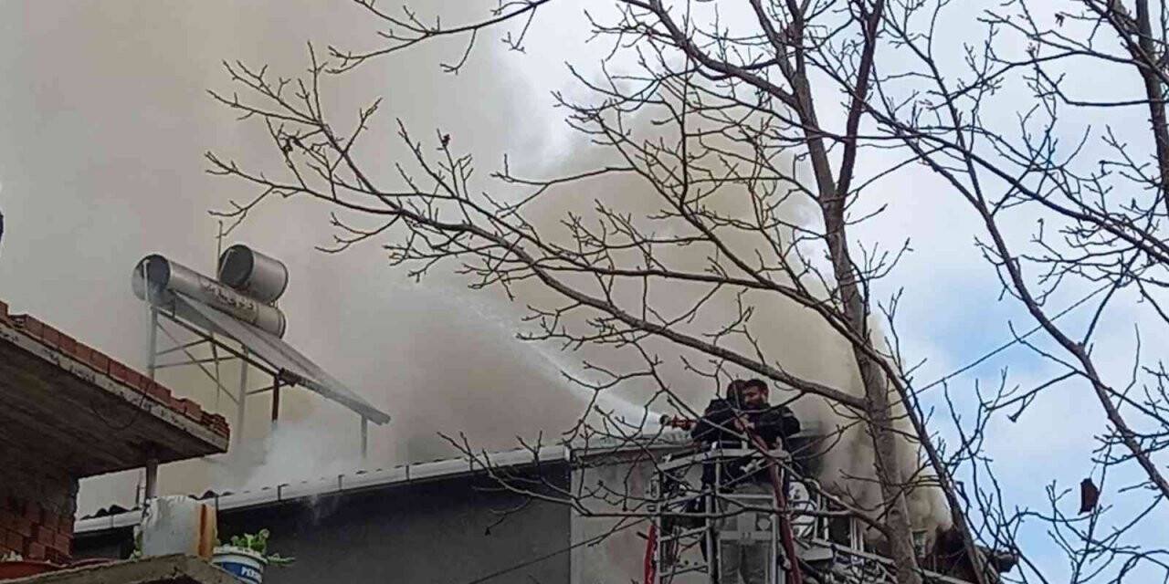 Sinop’ta ev yangını