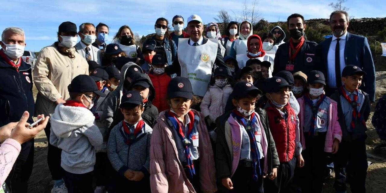 Söke’de 11 Kasım Milli Ağaçlandırma Günü Etkinliği gerçekleştirildi