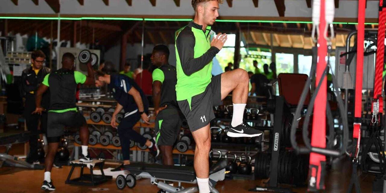 Bursaspor’da kuvvet çalışması gerçekleşti