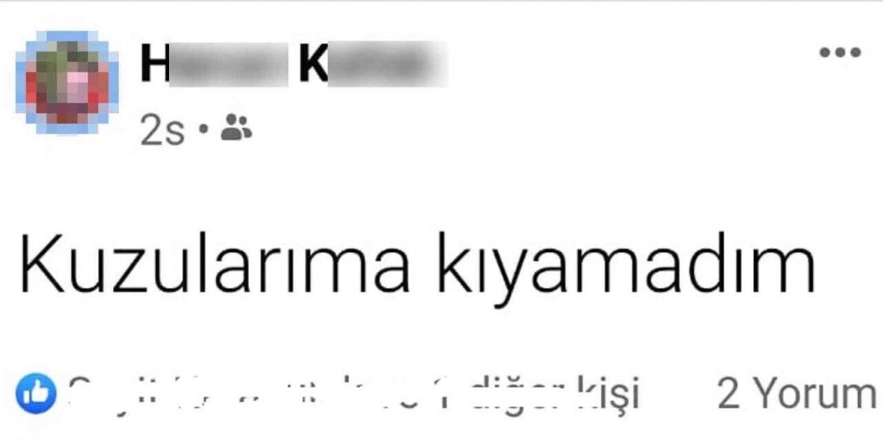 Karısını boğarak öldürdü, "Kuzularıma kıyamadım" yazdı