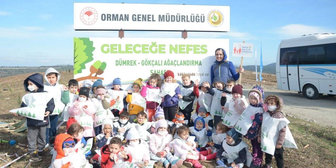 Çanakkale’de 43 bin fidan toprakla buluştu