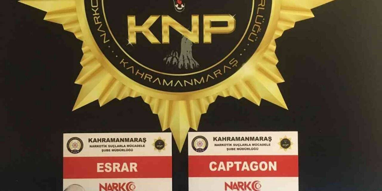 Kahramanmaraş’ta uyuşturucuya 4 tutuklama