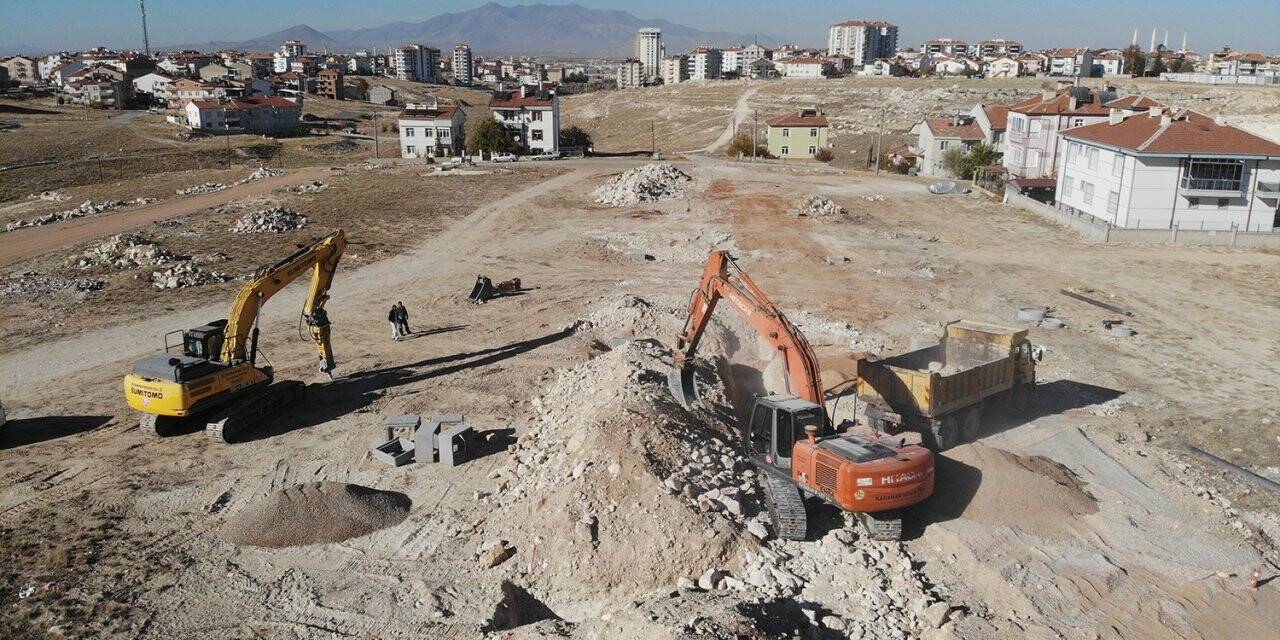 Karaman’da altyapı ve üstyapı çalışmaları