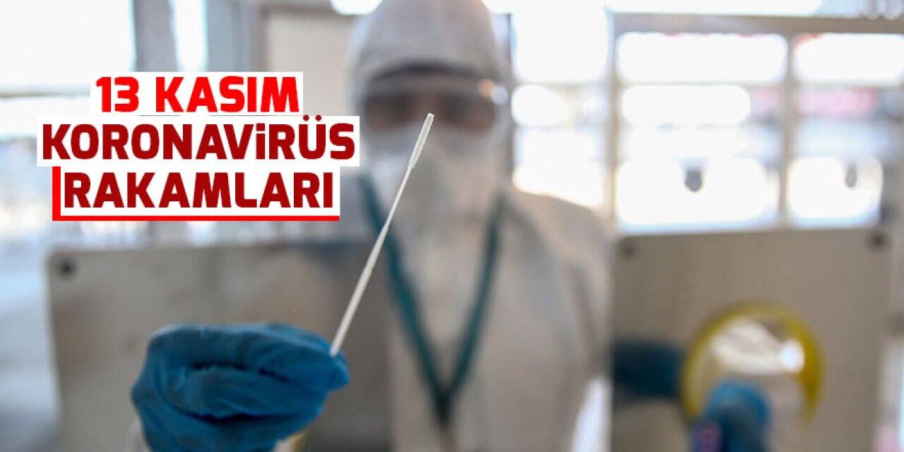 13 Kasım koronavirüs rakamları açıklandı! İşte tabloda son durum