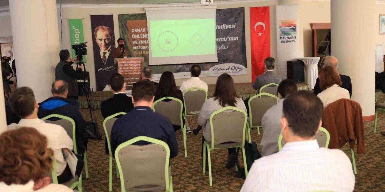 Marmaris’te yangın çalıştayı başladı