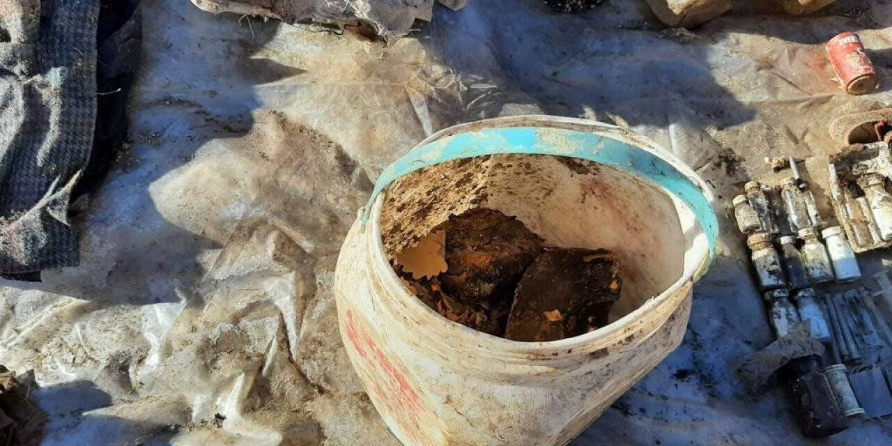 Sivas’ta 4 adet PKK sığınağı bulundu
