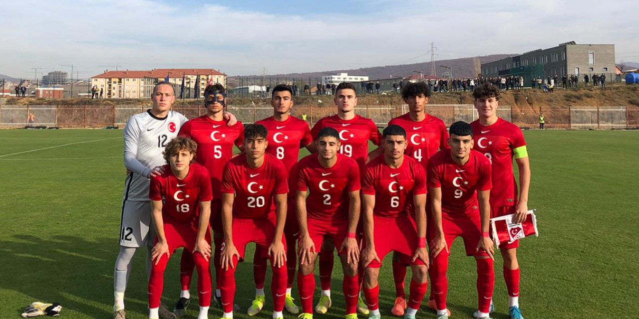 U18 Milli Takımı Kosova'yı 1-0 yendi