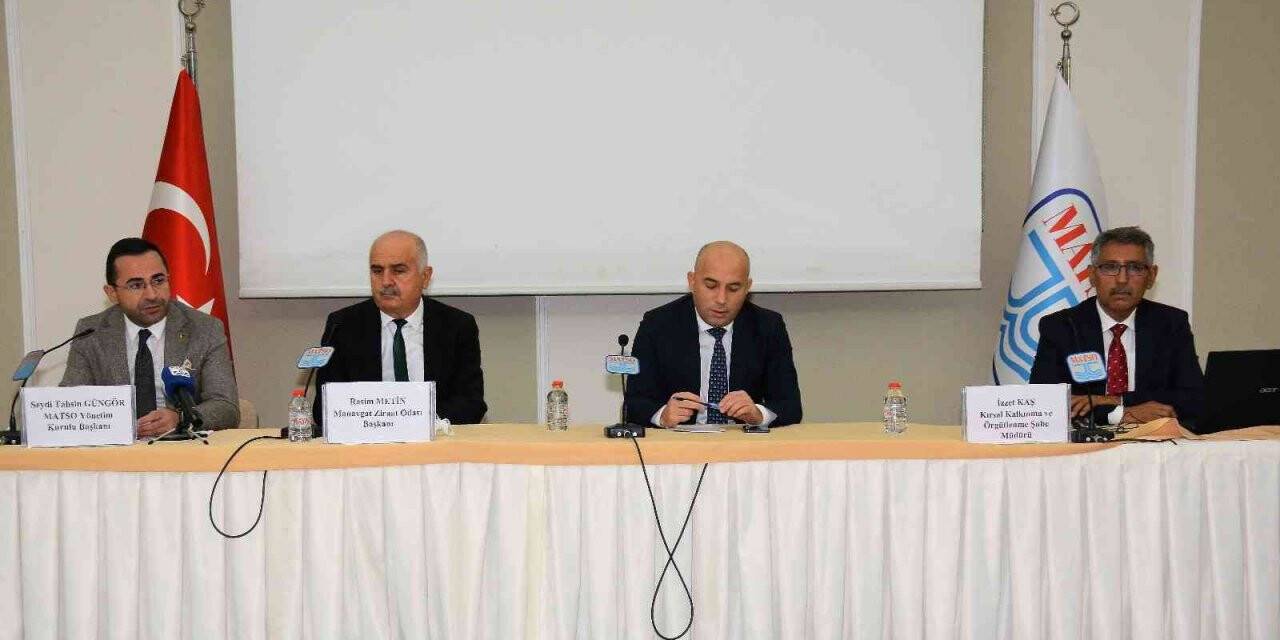 MATSO’da devlet destekleri ve teşviklerine yoğun ilgi