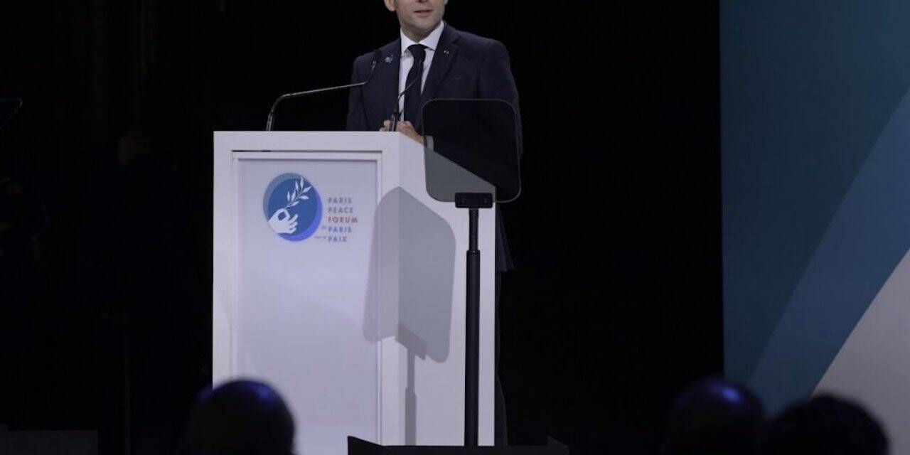 Paris Barış Forumu Macron ve Harris’in katılımıyla başladı