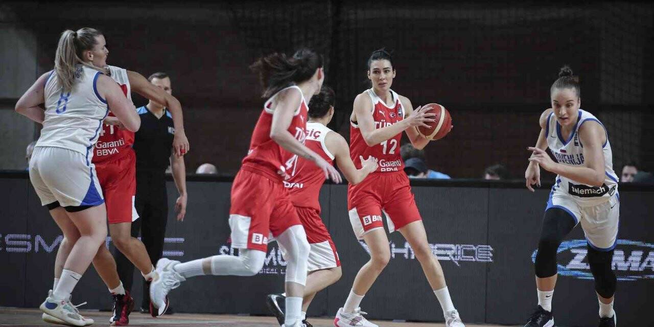 FIBA 2023 Kadınlar Avrupa Şampiyonası Elemeleri: Slovenya: 62 - Türkiye: 78