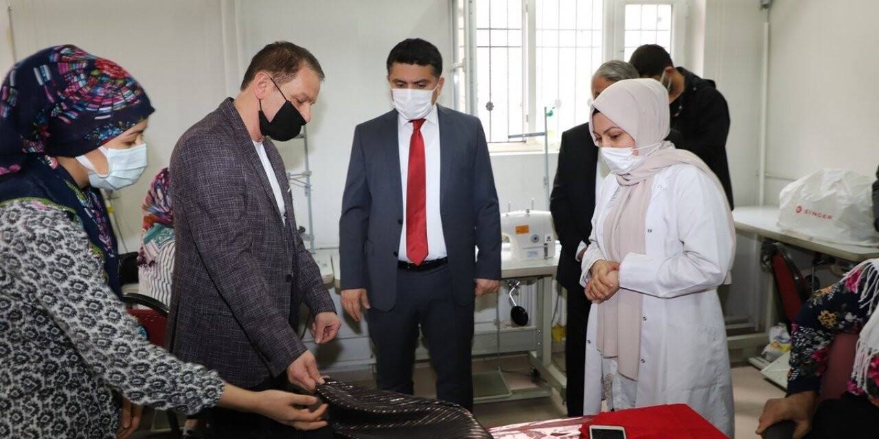 Cizre Kaymakamı ÇATOM kursiyerleri ile bir araya geldi