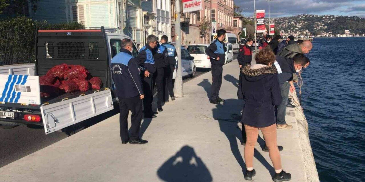 İstanbul’da kaçak avlanılan 2.5 ton midye ele geçirildi
