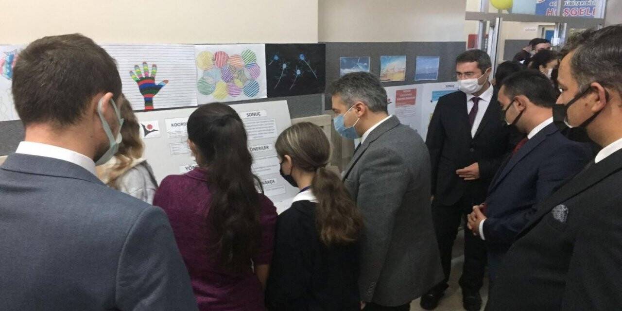 Ergene Ortaokulu’nda bilim fuarı