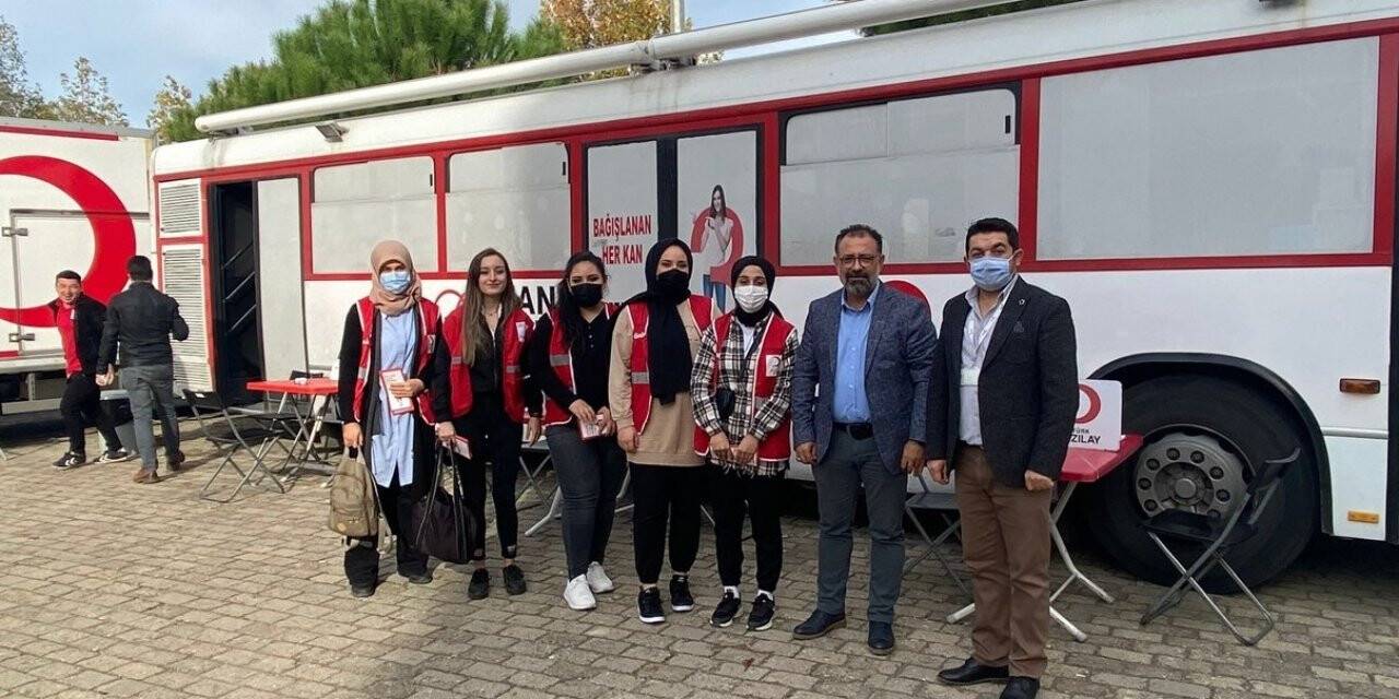 ADÜ Koçarlı MYO’da kan bağışı kampanyası düzenlendi