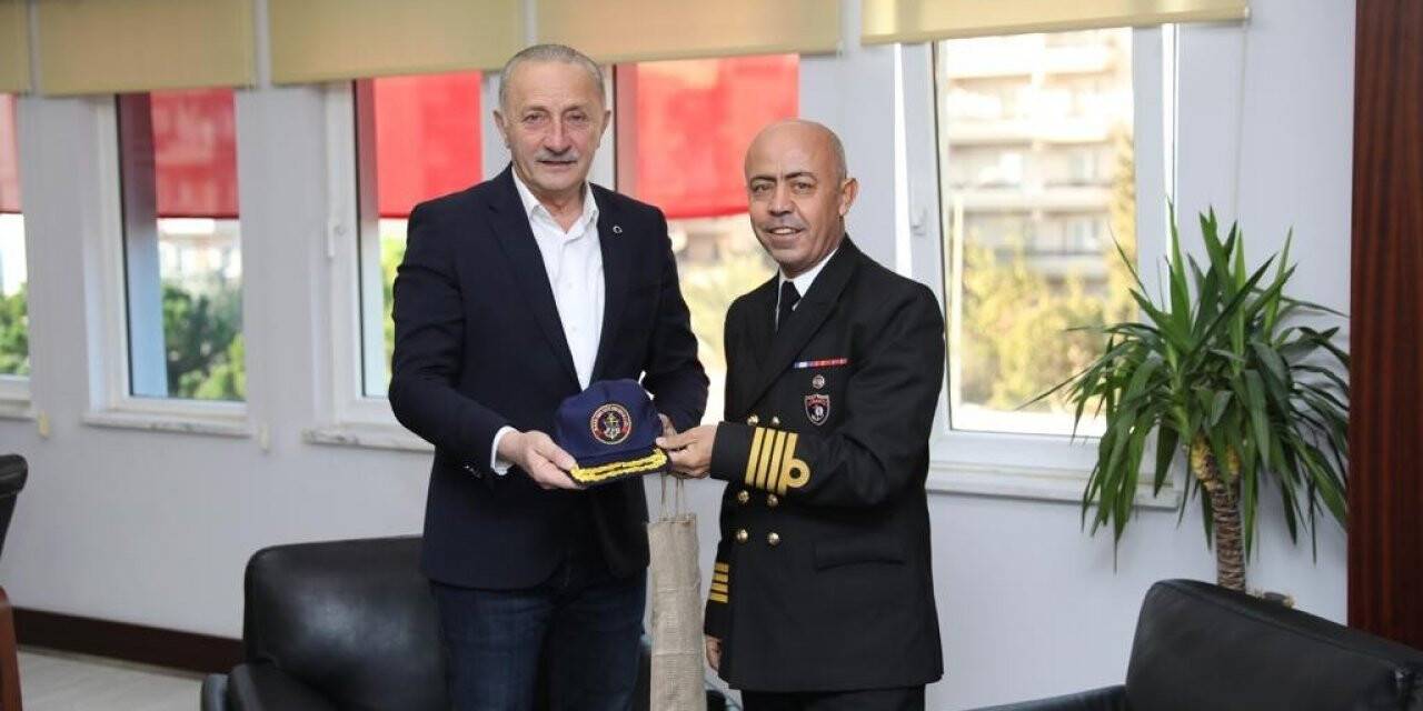 Didim Belediye Başkanı Atabay, Garnizon Komutanı Ali Saçan’ı ağırladı